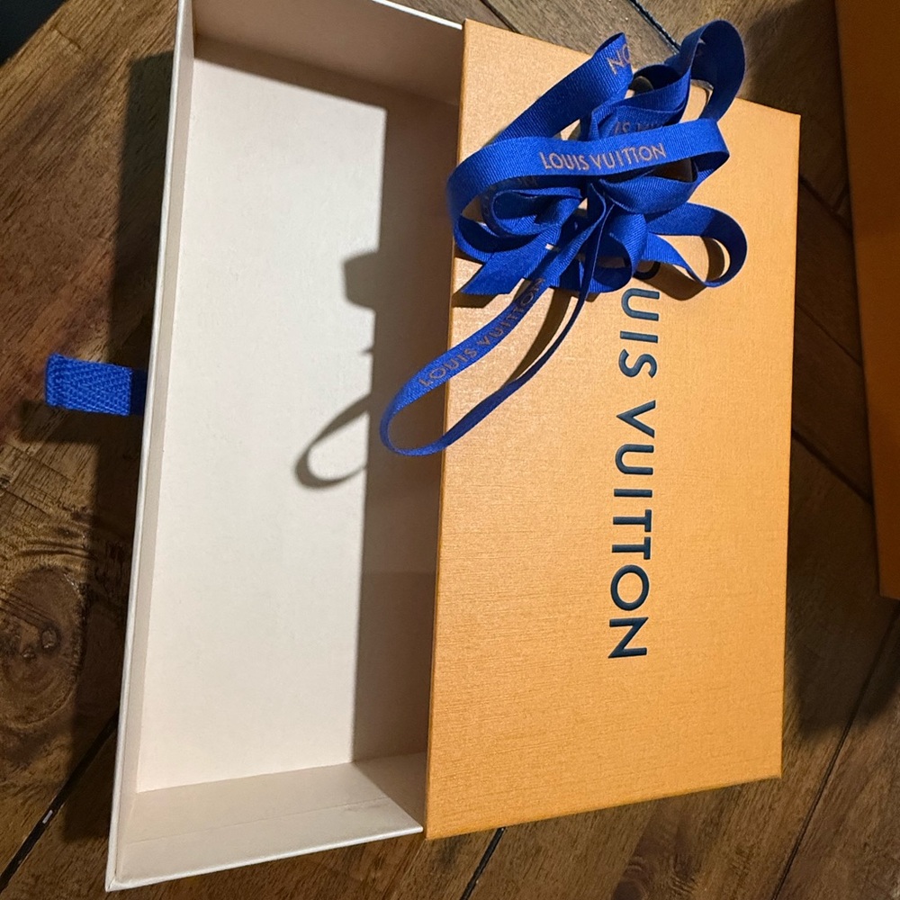 Authentic Louis Vuitton Box with ribbon!